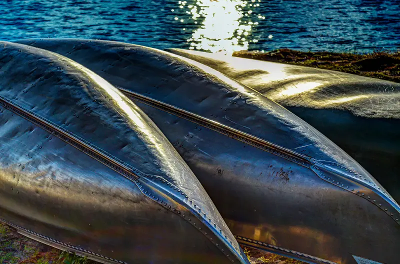 Canoes Available at Wild Eagle Lodge