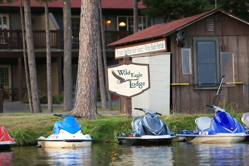 Jet Skiing on the Eagle River Chain